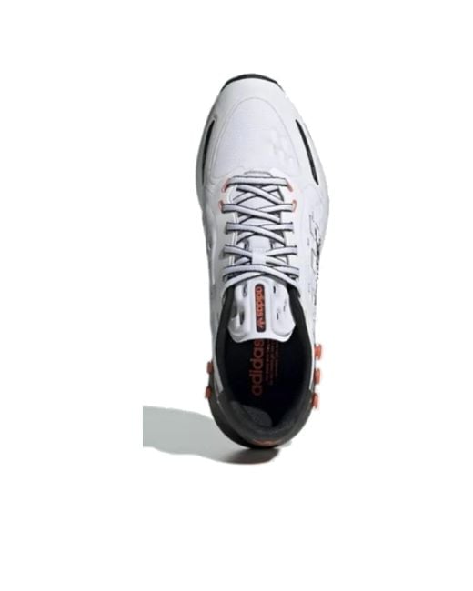 Adidas White La Trainer 3 for men
