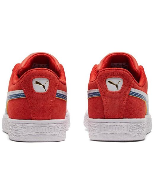PUMA Red Suede 'Go For' for men