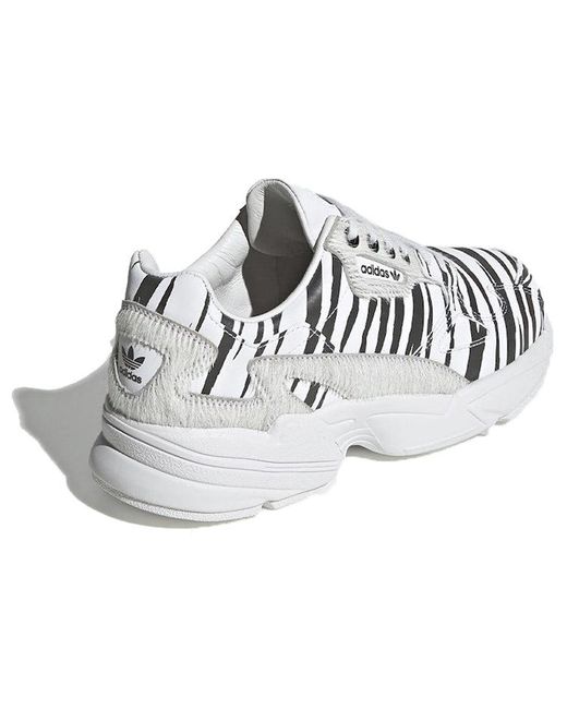 Adidas White (Wmns) Falcon 'Animal Pack'