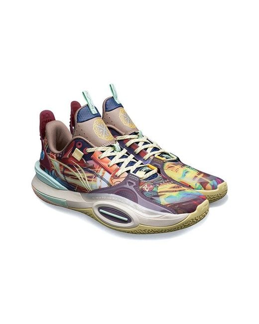 Li-ning Blue Way Of Wade All City X Marvel for men