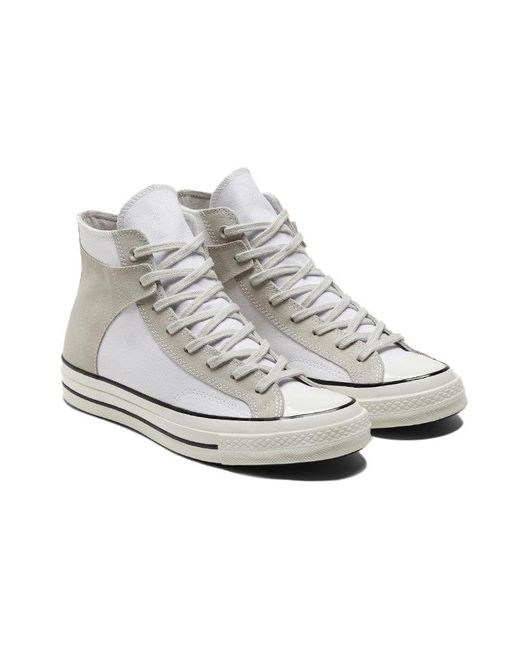 Converse White Chuck 70 Crafted Canvas High Mouse'