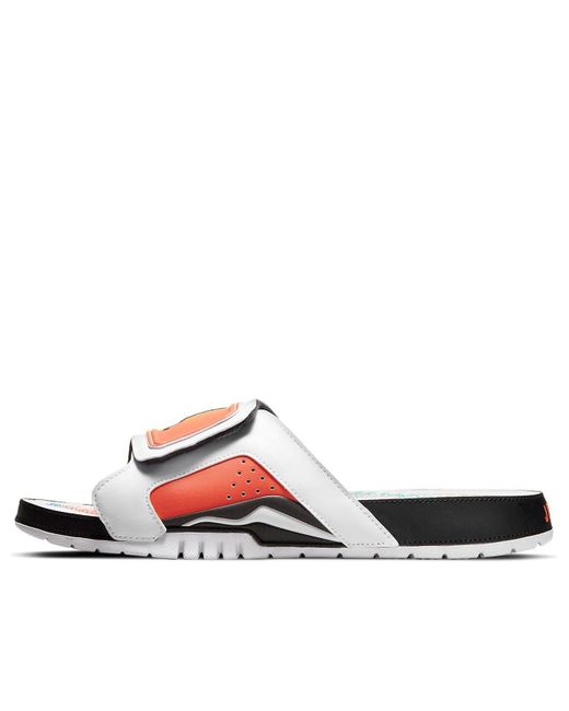 Nike White Hydro 6 Retro Slides for men