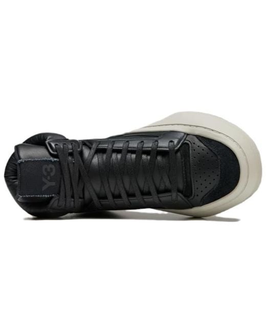 Adidas Black Y-3 Centennial High Off' for men
