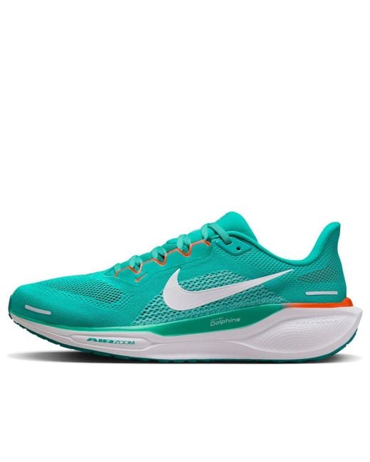 Nike Blue Air Zoom Pegasus 41 'Miami Dolphins' for men