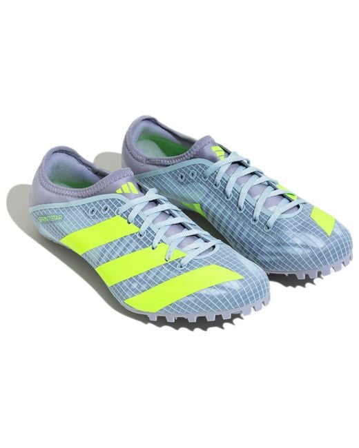 Adidas Blue Sprintstar 'Wonder Lucid Lemon' for men