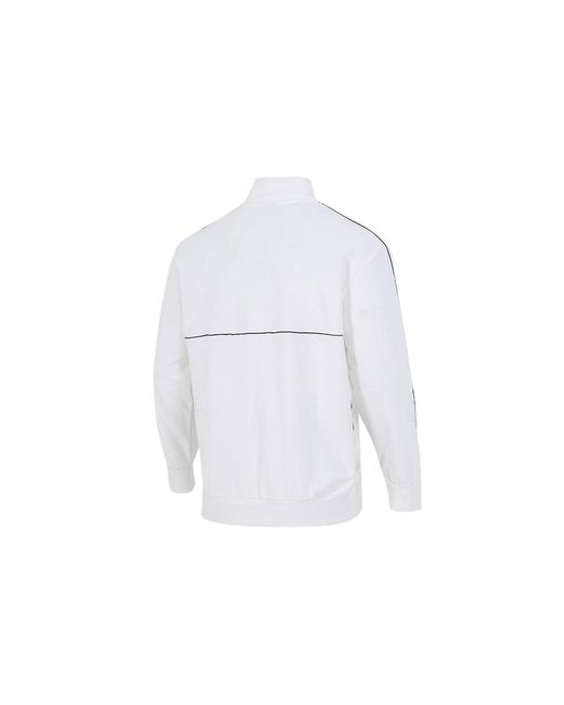 PUMA Blue Running Training Breathable Sports Stand Collar Logo Jacket for men