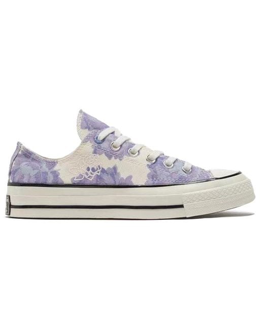 Converse Blue (Wmns) Chuck 70 Low 'Floral'