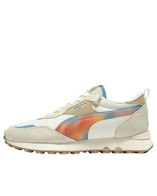PUMA White Rider Fv Gradient Flames for men