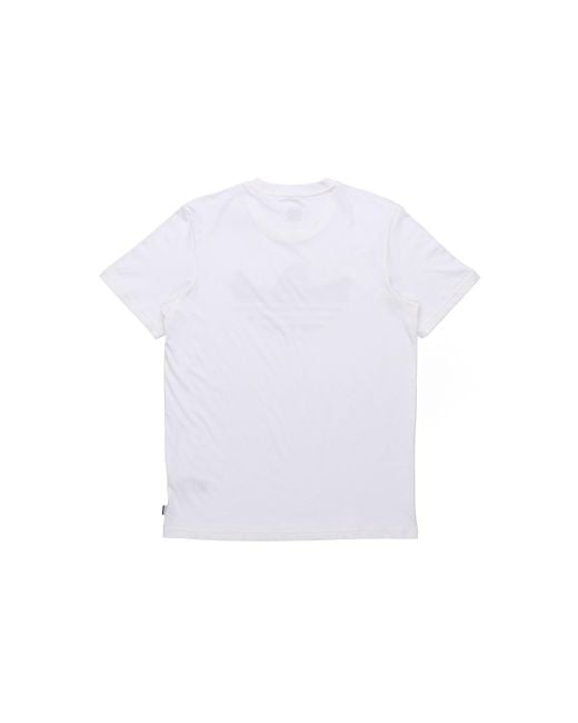 Adidas White Originals Shmoo Warp Cartoon Character Short Sleeve for men
