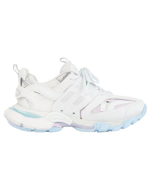 Balenciaga Track Lace-up Sneakers White Pastel