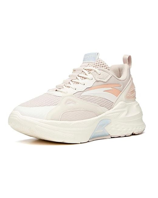 Anta White (Wmns) Life Series Sneakers 'Mix Fission'