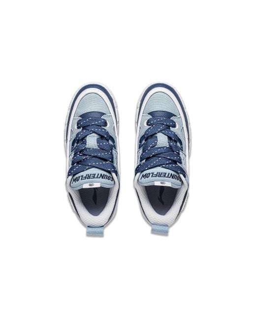 Li-ning Blue Counterflow The One Yu 3.5 Cream' for men