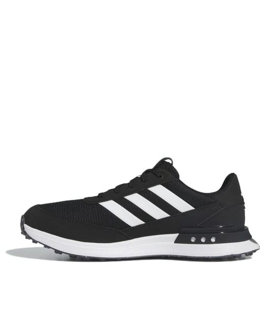 Adidas Black S2G Spikeless 24 Wide Golf Shoes for men