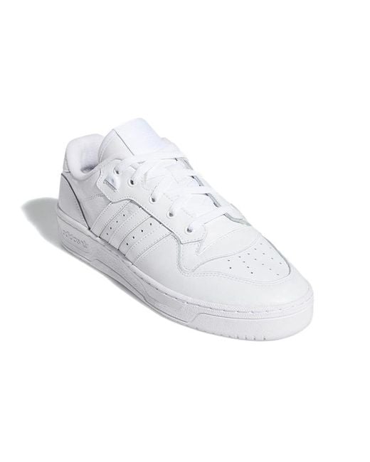 Adidas White Rivalry Low 'Triple Cloud' for men