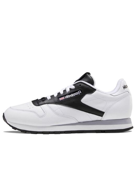 Reebok White Classic Leather Shoes/Sneakers for men