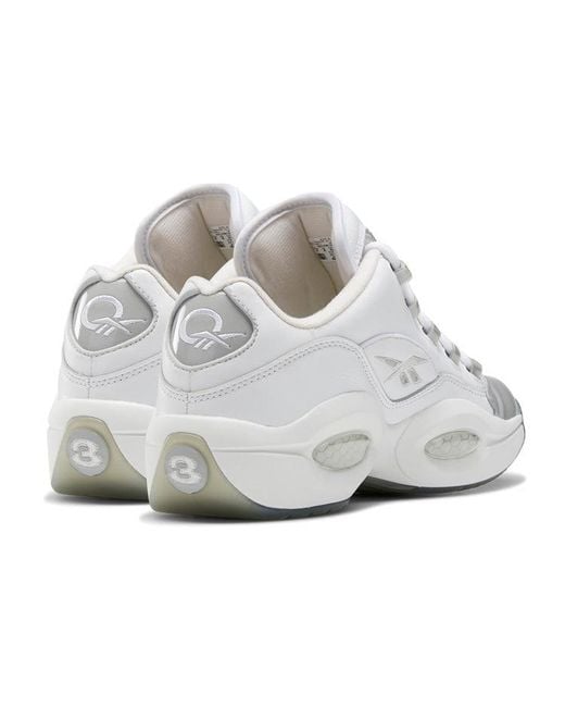 Reebok White Question Low for men