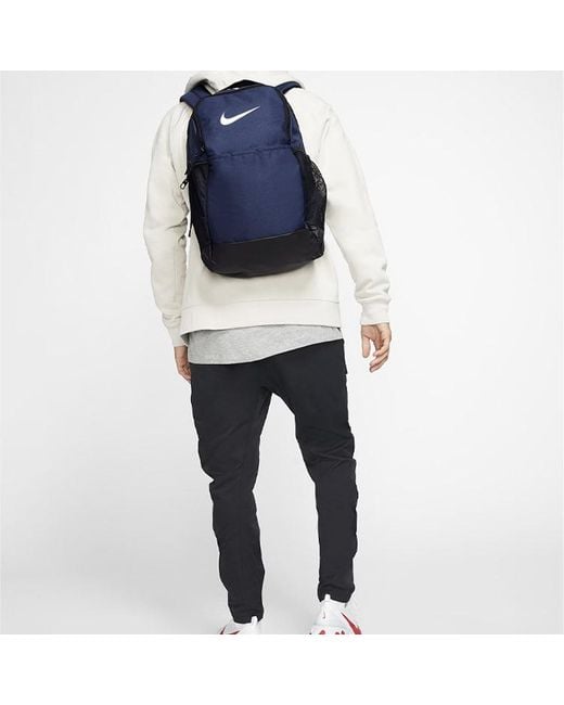 Nike Blue Brasilia Backpack 'Midnight' for men