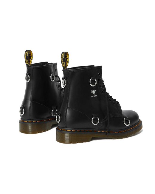 Dr. Martens Black Raf Simons X 1460 Smooth for men