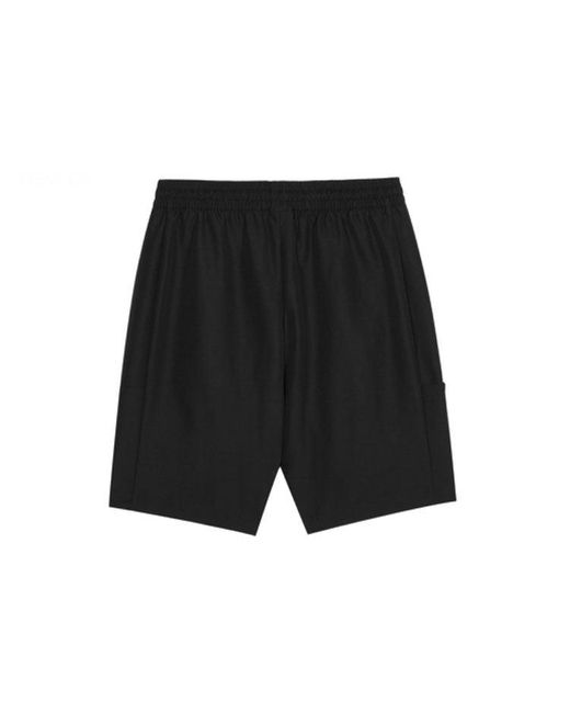 New Balance Black Windbreaker Shorts for men