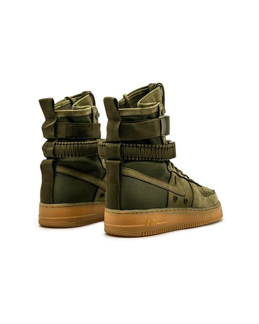 Nike Green Sf Air Force 1 'Faded' for men