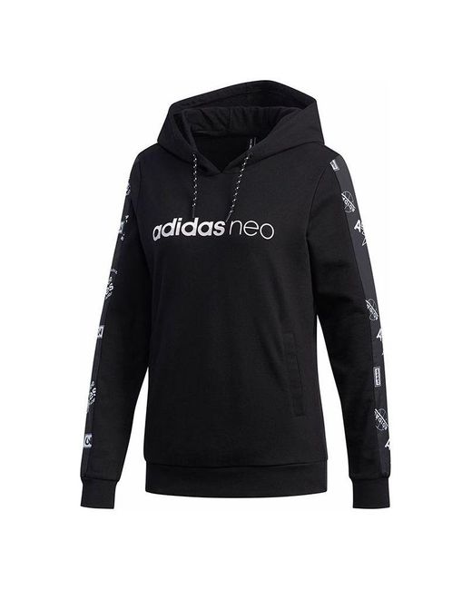 Adidas Black (Wmns) Neo Fav Hoodies