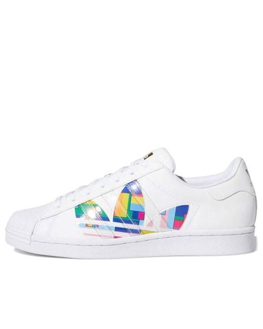 Adidas Blue Superstar 'Pride 2020' for men