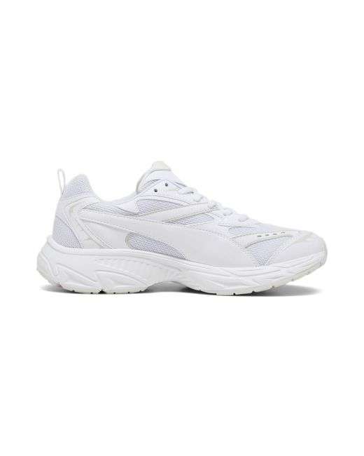 PUMA White Morphic Base Sneakers Trainers for men