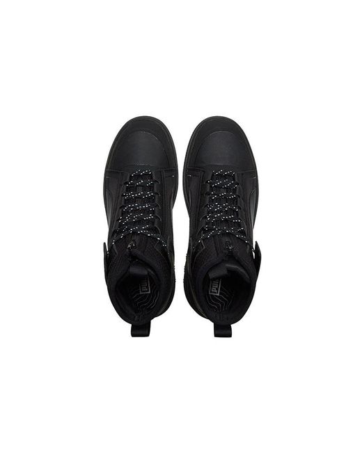 PUMA Black Suede Mid Ad4Pt Dark Shadow' for men
