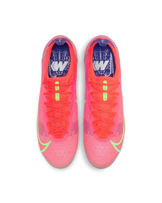 Nike Pink Mercurial Vapor 14 Elite Ag Artificial Grass Rose for men