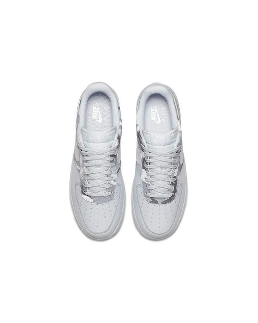 Nike White Air Force 1 Reflective Camo' for men