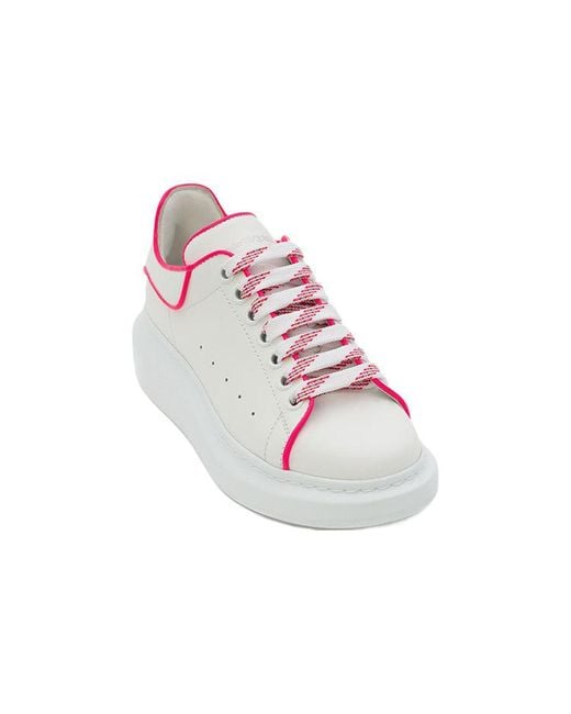 McQueen White (Wmns) Oversized Sneakers 'Fluo'