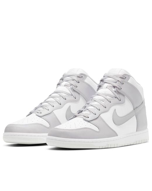 Nike White Dunk High 'Vast' for men