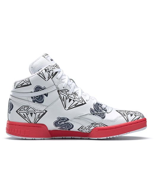 Reebok White Bbc Ice Cream X Bb4600 'Diamonds & Dollars' for men