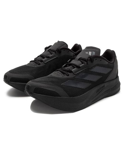 Adidas Black Adizero Duramo Speed 'Core' for men