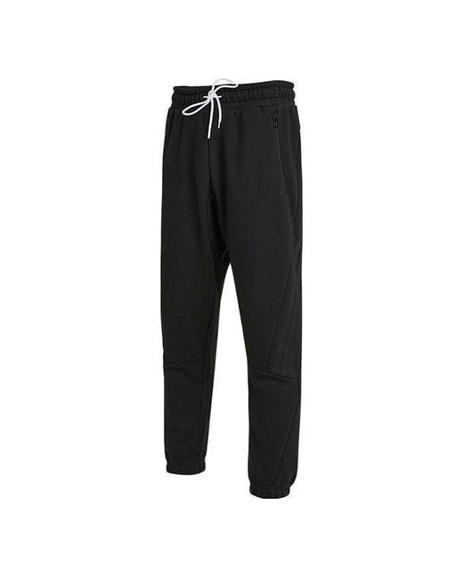 Adidas Black St Kn 3Sdg Pants for men
