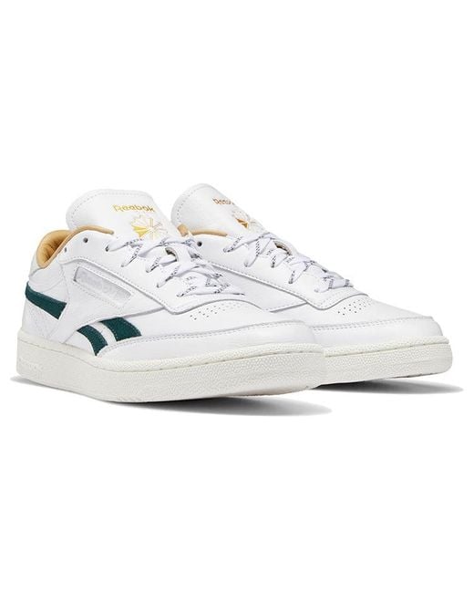 Reebok White Club C Revenge Forest' for men