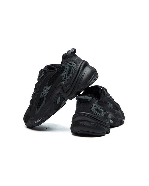 Fila Black (Wmns) Low-Top Running Shoes Leopard Print For