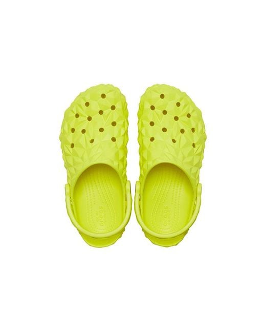 CROCSTM Yellow (Wmns) Classic Geometric Clogs
