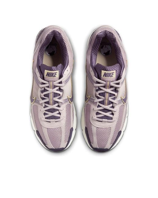Nike Purple Air Zoom Vomero 5 'Platinum' for men