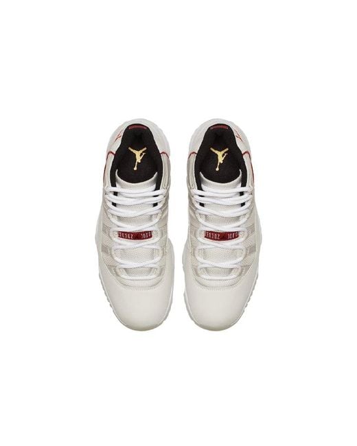 Nike White 11 Retro 'Platinum Tint' for men