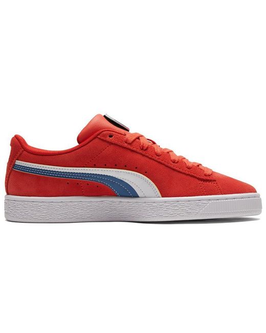 PUMA Red Suede 'Go For' for men