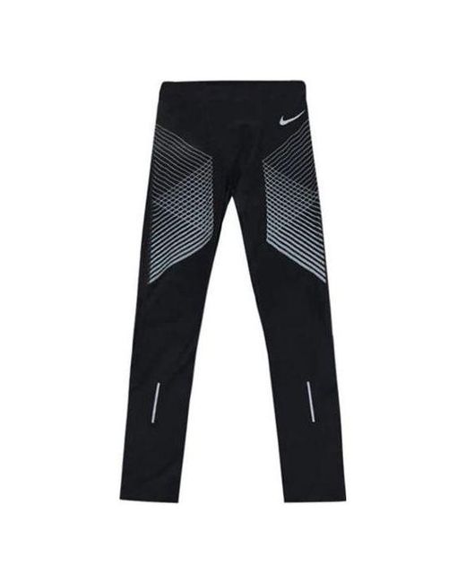 Nike Blue Reflective Tech Tights for men