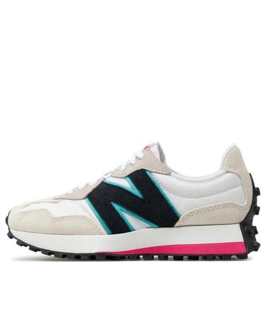 New Balance White (Wmns) 327 'Reflection Hi'