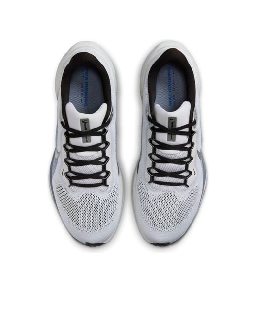 Nike Gray Pegasus 41 Road Running Shoes for men