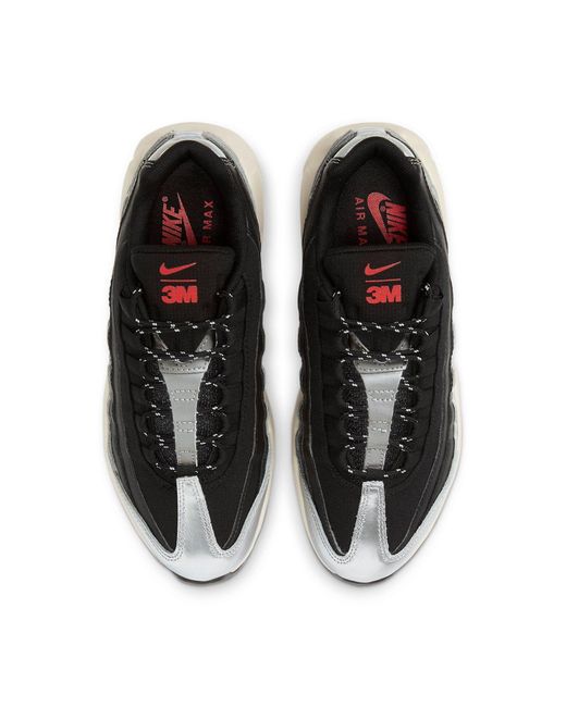 Nike Black (Wmns) 3M X Air Max 95 Metallic'