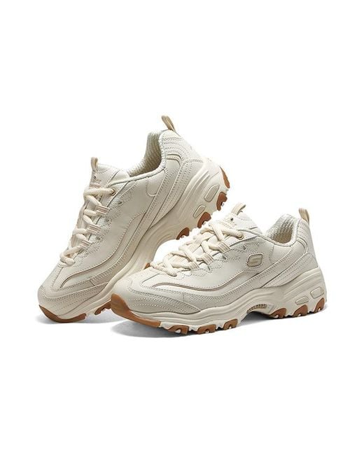 Skechers White (Wmns) D'Lites Good Neutral