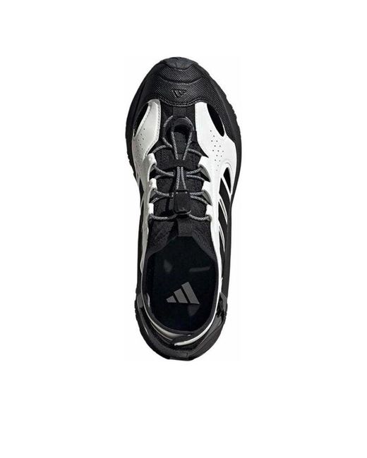 Adidas Black Sneaker Sandals 'Core Six' for men