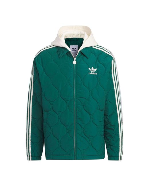 Adidas Green Originals Classic Sport Jacket for men