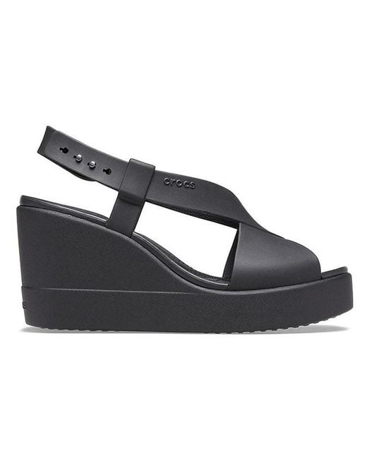 CROCSTM Blue (Wmns) Brooklyn Cozy Non-Slip Sports Sandals