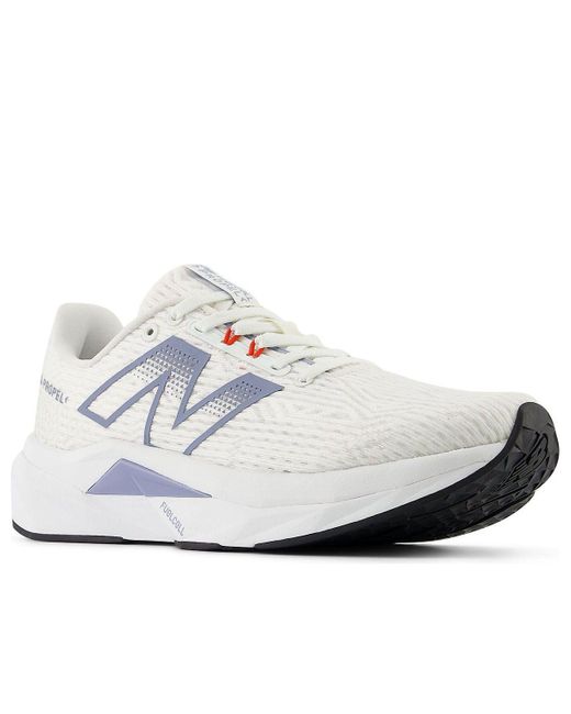 New Balance White (Wmns) Fuelcell Propel V5 'Sea Salt Dusk Shower'